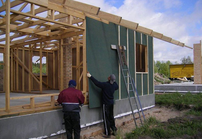 изоплат для ветрозащиты каркасного дома