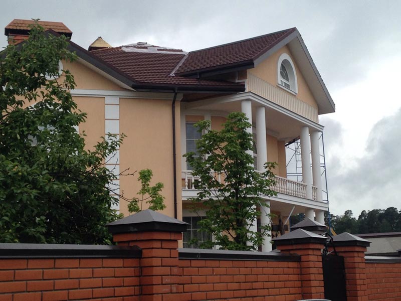 Реконструкция кровли в д. Поздняково