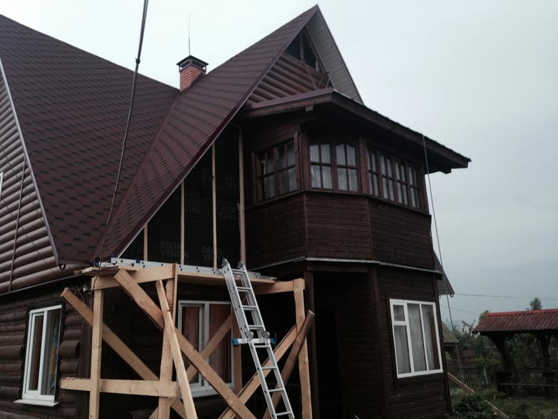 Реконструкция кровли и фасада