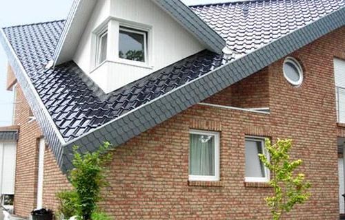 Керамическая черепица фото