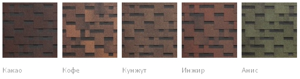 цвета черепицы docke, модель Гранада