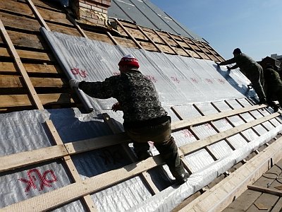 Гидроизоляция скатных крыш мембранными пленками